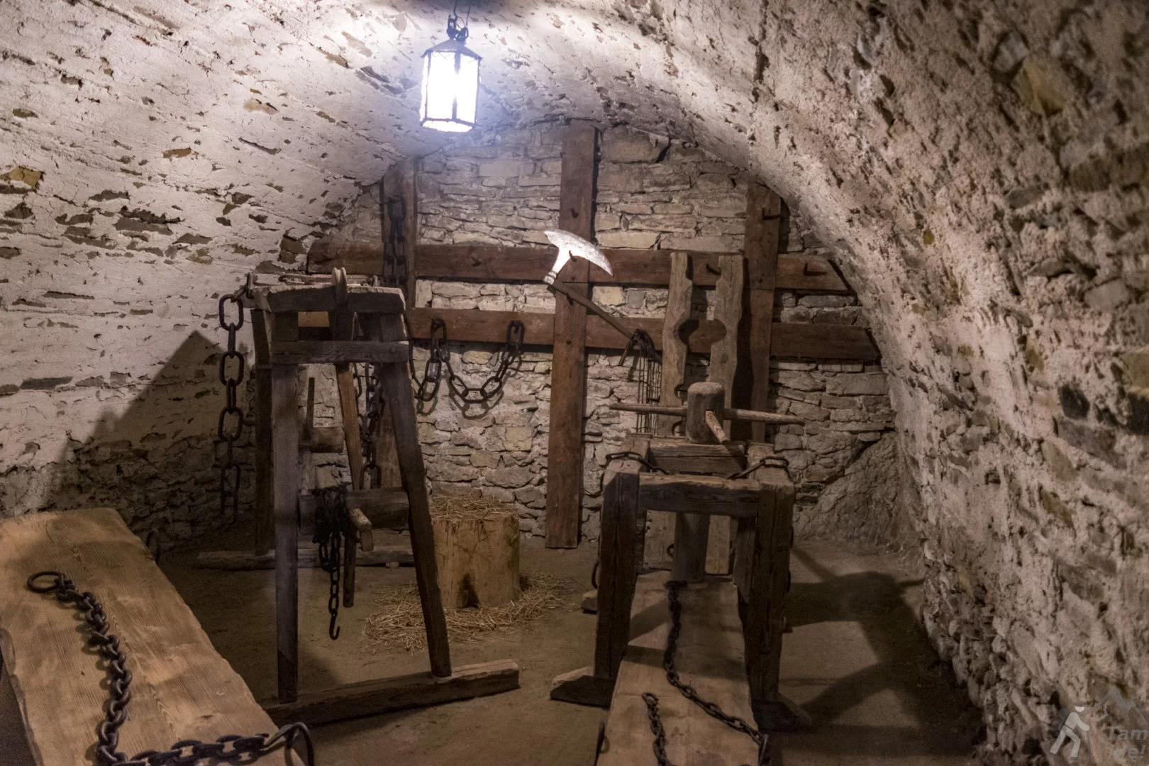 Zamek Niedzica kolekcja narzędzi tortur ;) 