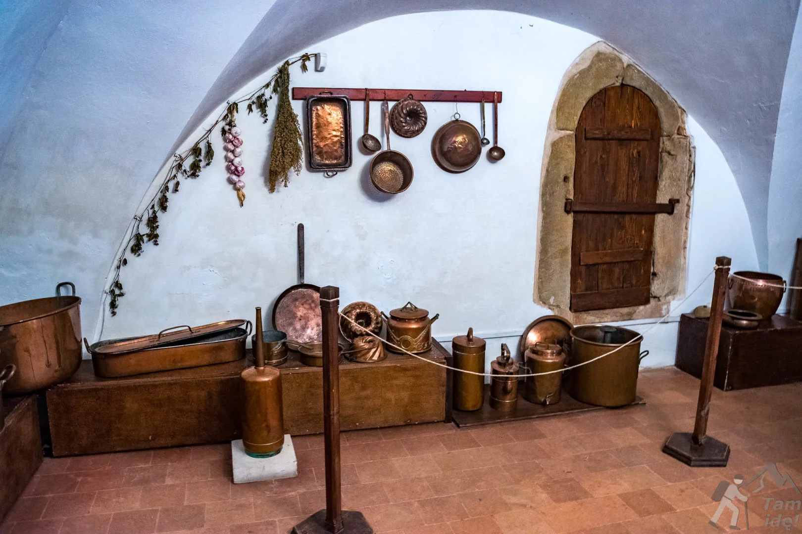 Kuchnia na zamku w Wiśniczu