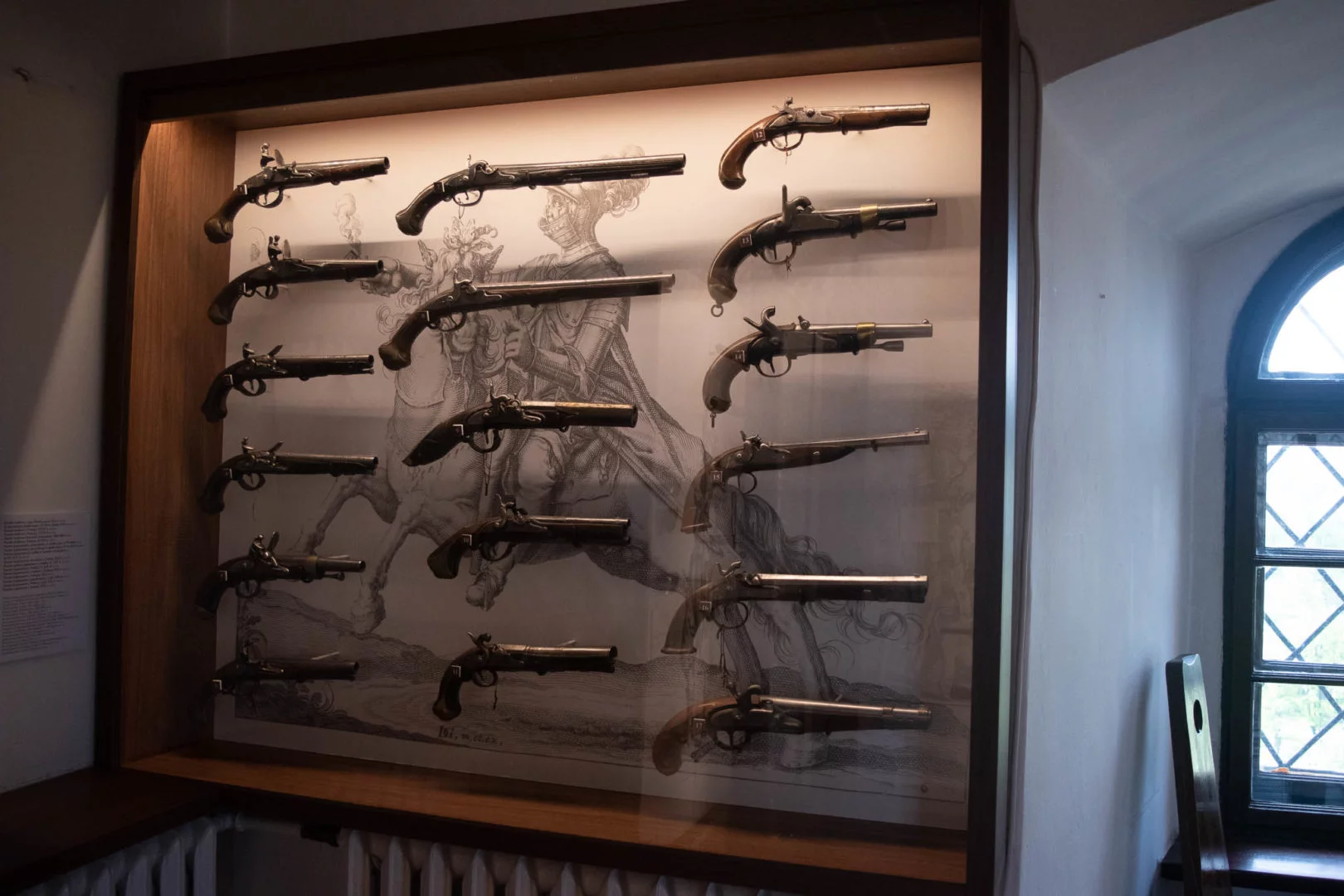 Wystawa broni na Zamku w Będzinie